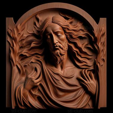 3D model st jesus (STL)